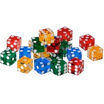 Professional 19MM A Grade Casino Dice with Razor Edeges