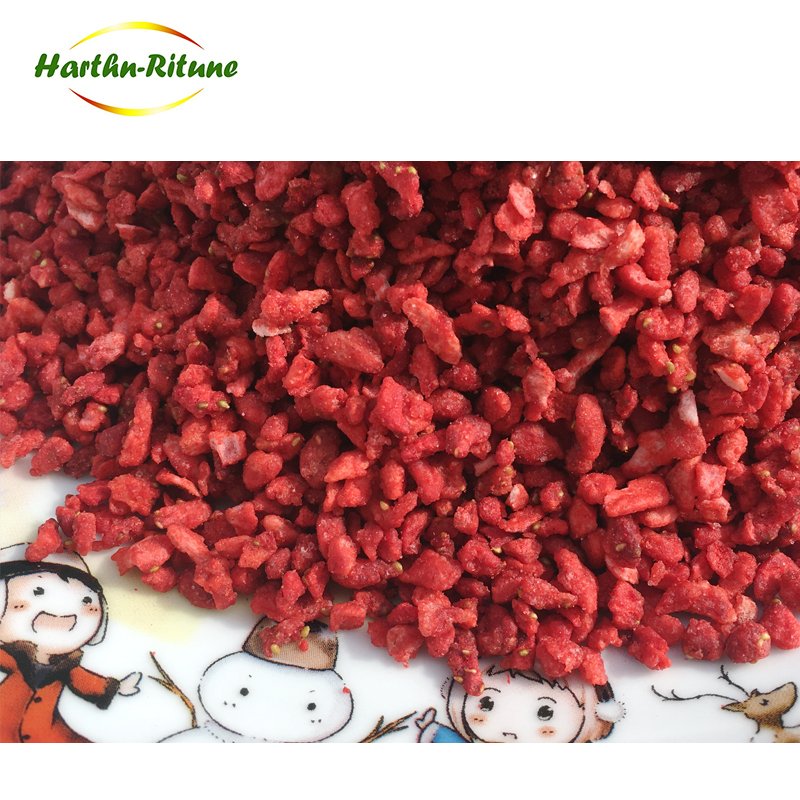 Hot sale freeze dried strawberry dice frozen dried strawberries