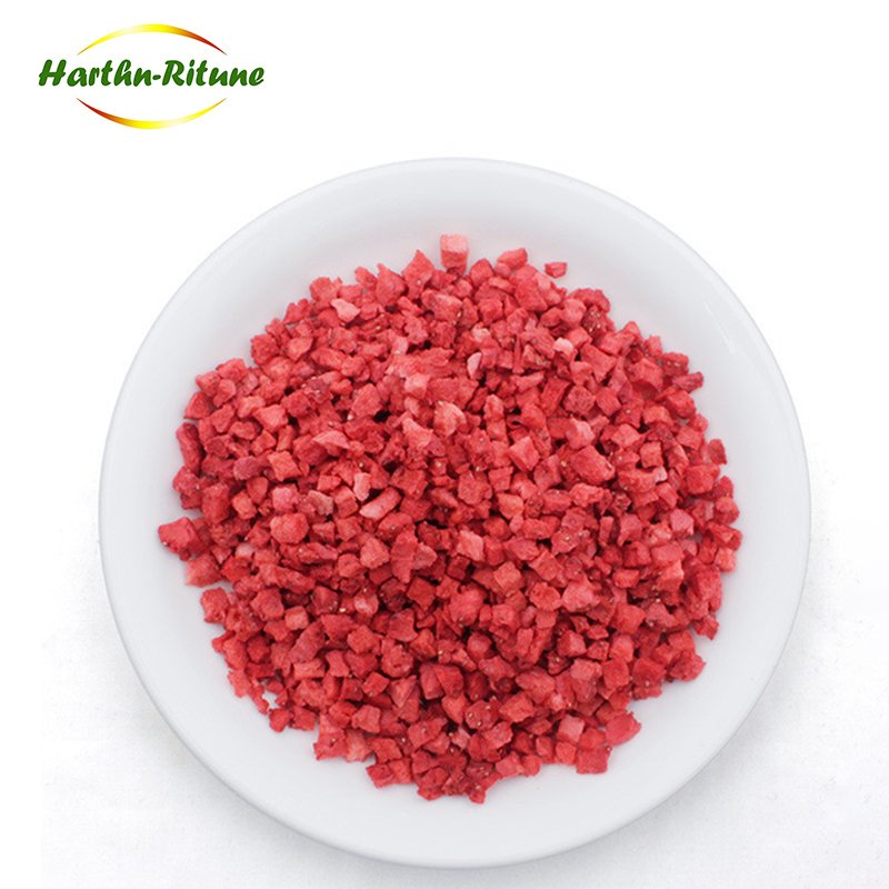 Hot sale freeze dried strawberry dice frozen dried strawberries