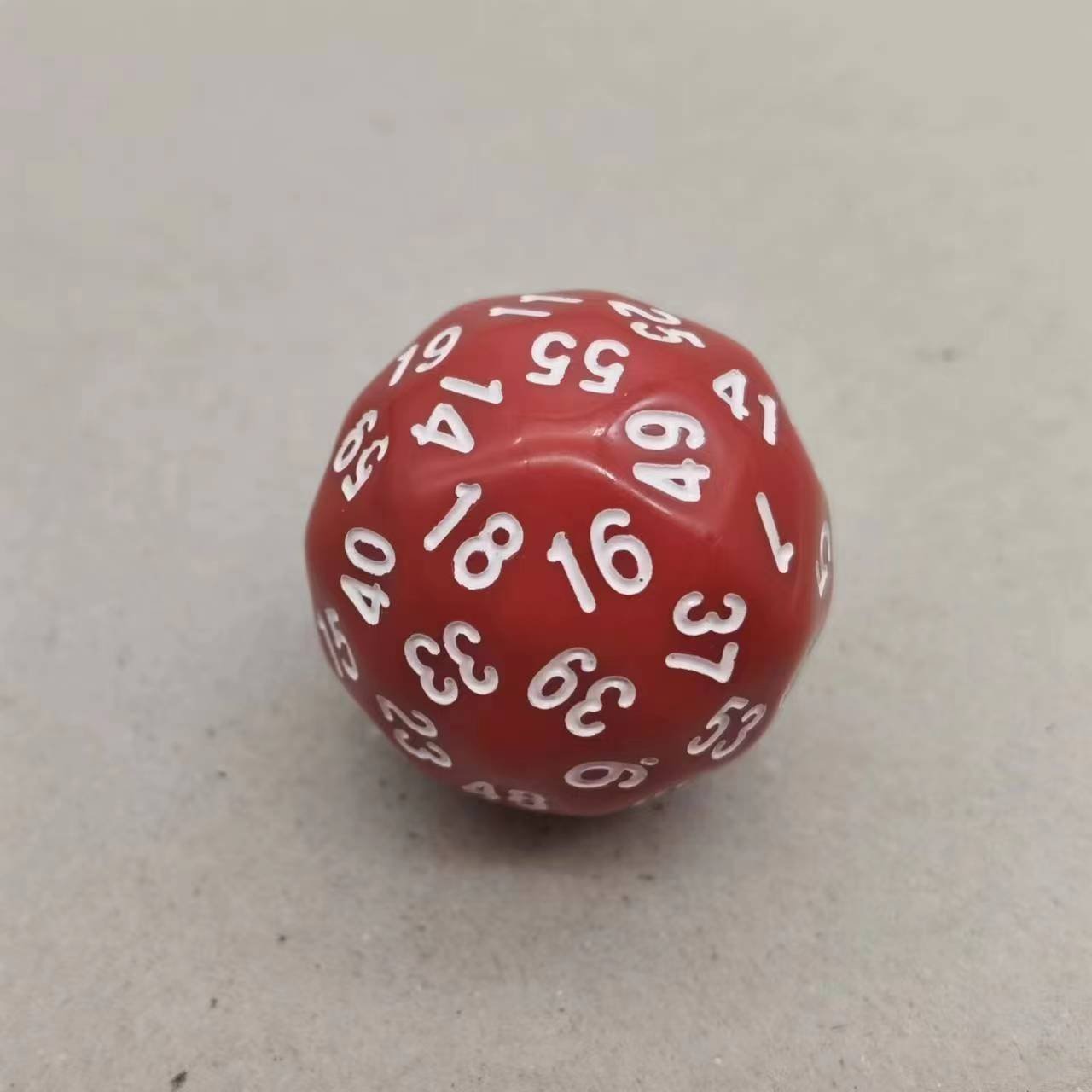 transparent in stock polyhedral TRPG colored DND 12 pcs per set jelly clear custom dice 18 sided plastic game dice