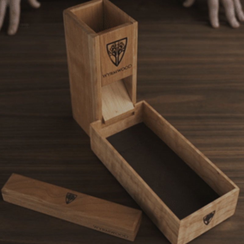wooden custom dice rolling dungeons and dragons dice tower
