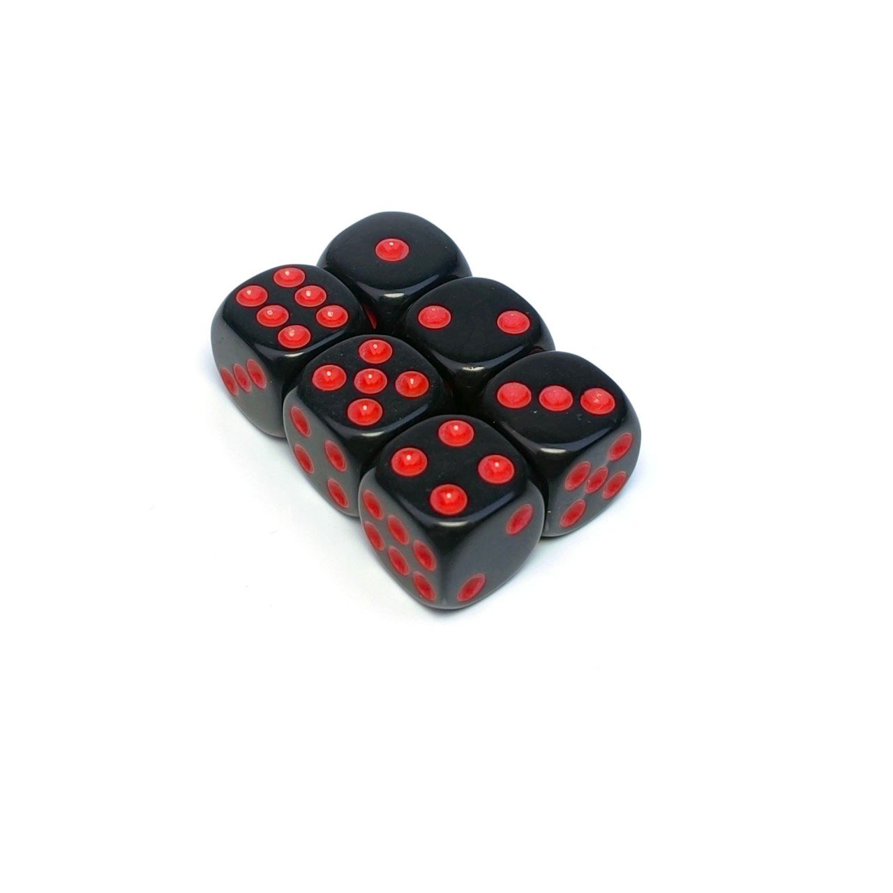 High Quality Multicolor Pip custom engraved 16mm 6 sided casino rpg dice for game