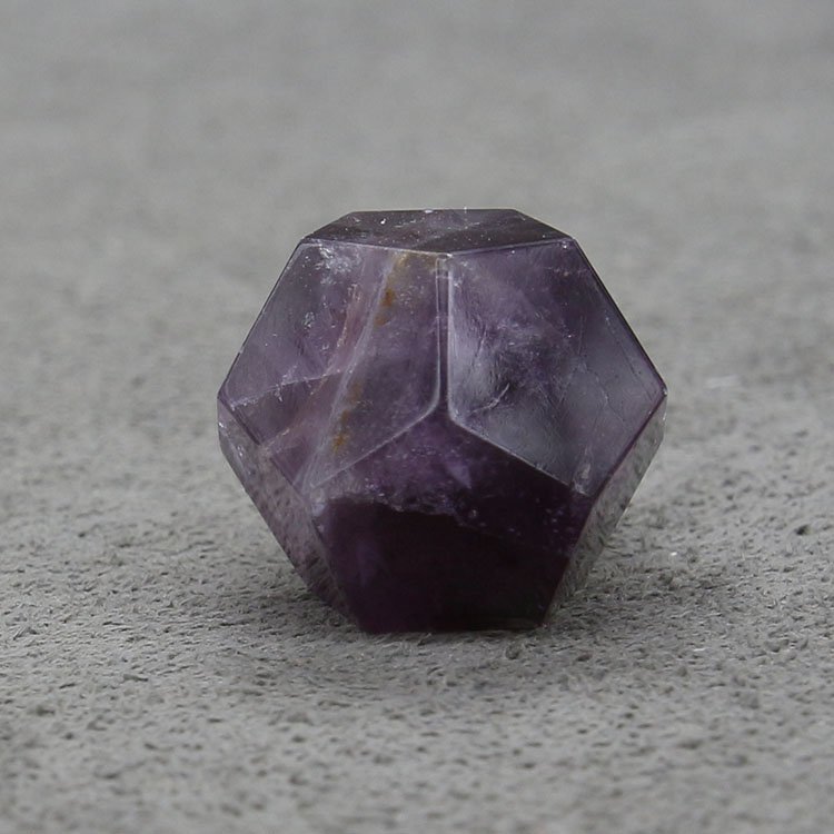 D&D Game Dice Blank Spiritual Natural Amethyst Stone Dice Polyhedron Bulk