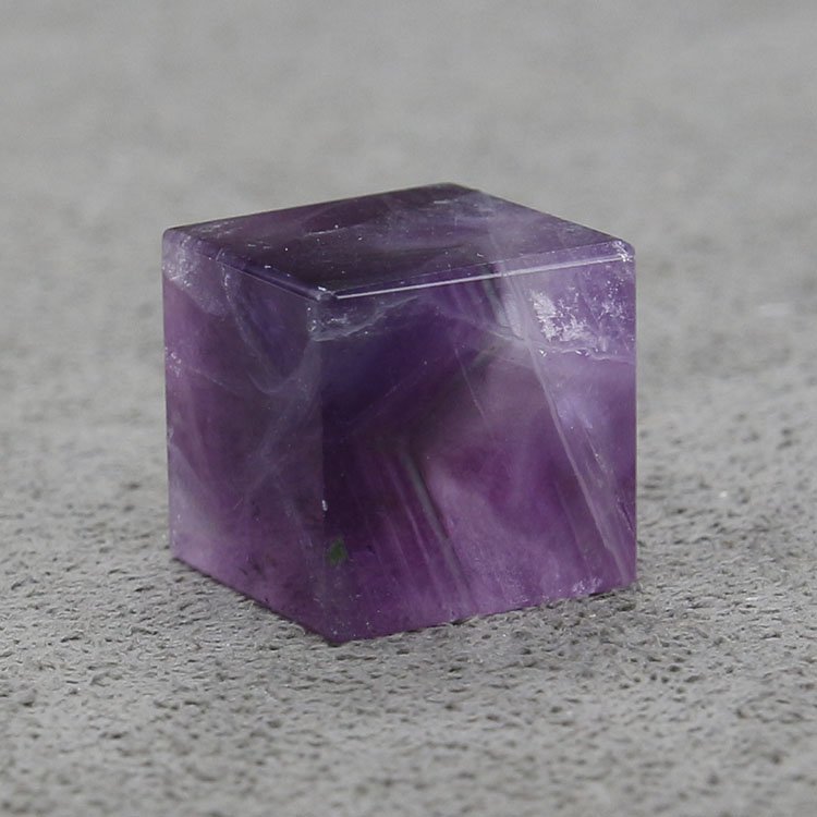D&D Game Dice Blank Spiritual Natural Amethyst Stone Dice Polyhedron Bulk