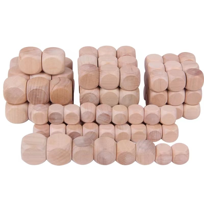 wholesale blank dice Colored round dice manufacture dice of various sizes for game