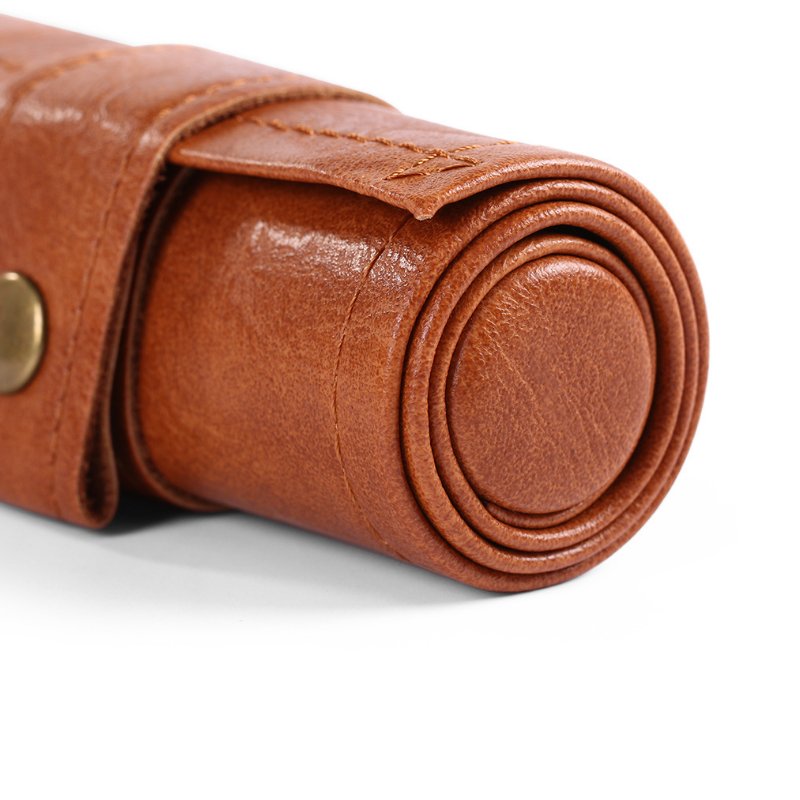 High Quality Portable Dice Storage Bag Deluxe Dice Case PU Leather Zipper Roll Dice Mat