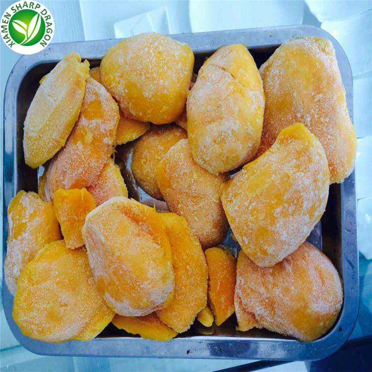 Wholesale IQF frozen mango slice Dice Cuts Whole Half halves peeled Pitted Bulk Organic Freeze Freezing Unsweetened Healthy