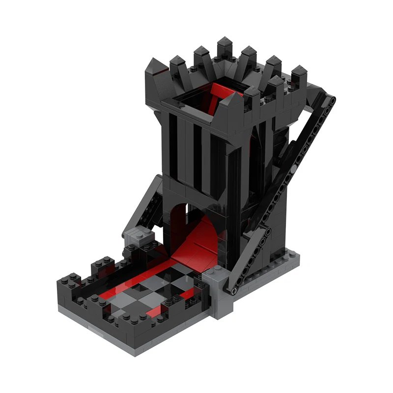 BuildMoc For Dragons Game Self-Loading Dice Tower Building Blocks Kit Dungeonsed All Polyhedral Automatic Dice Bricks Toys Gifts
