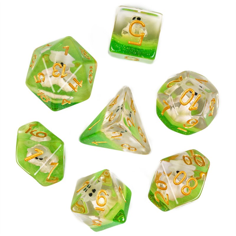 Udixi d&d dice games Animals resin dice polyhedral dungeon & dragon Roll Dice dnd dice set Goblin Dice