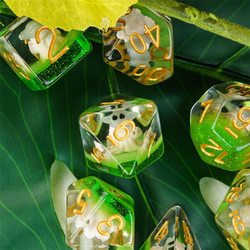 Udixi d&d dice games Animals resin dice polyhedral dungeon & dragon Roll Dice dnd dice set Goblin Dice