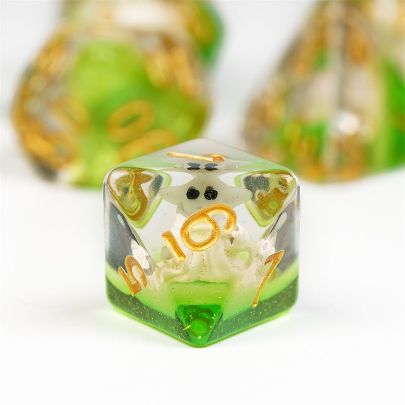 Udixi d&d dice games Animals resin dice polyhedral dungeon & dragon Roll Dice dnd dice set Goblin Dice