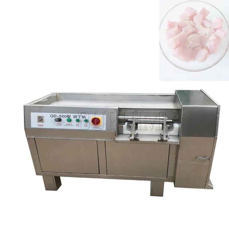Meat Cube Cutting Machine Multifunctional Meat Dicer Machine Meat Dices Processing Machine