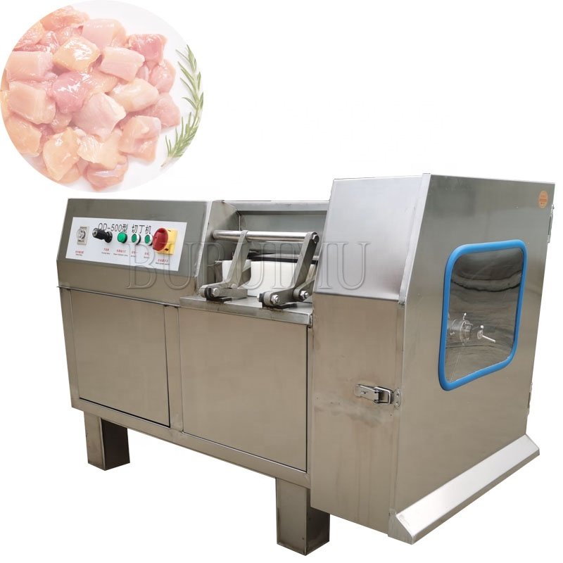 Meat Cube Cutting Machine Multifunctional Meat Dicer Machine Meat Dices Processing Machine