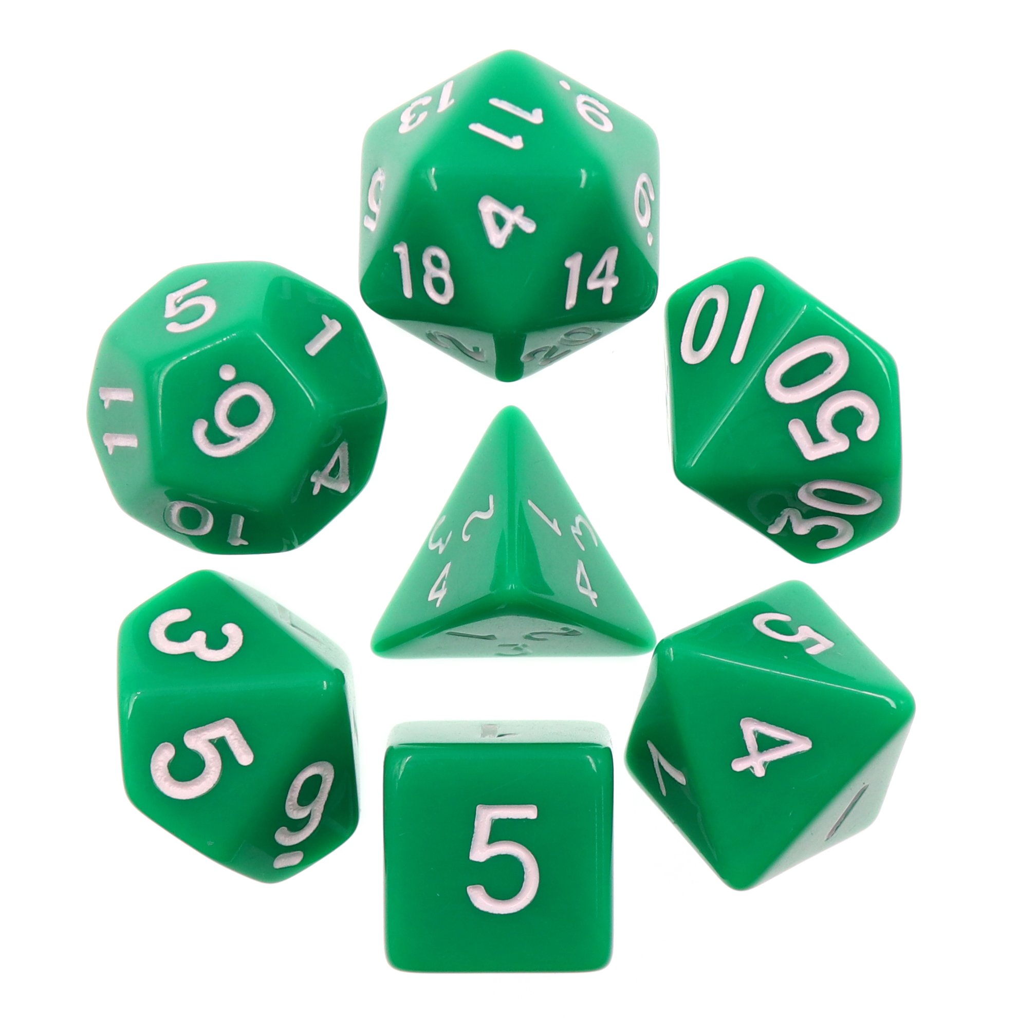 New Dice Opaque Acrylic Game Dice Set dragon and dungeon board game dice for DND and rpg