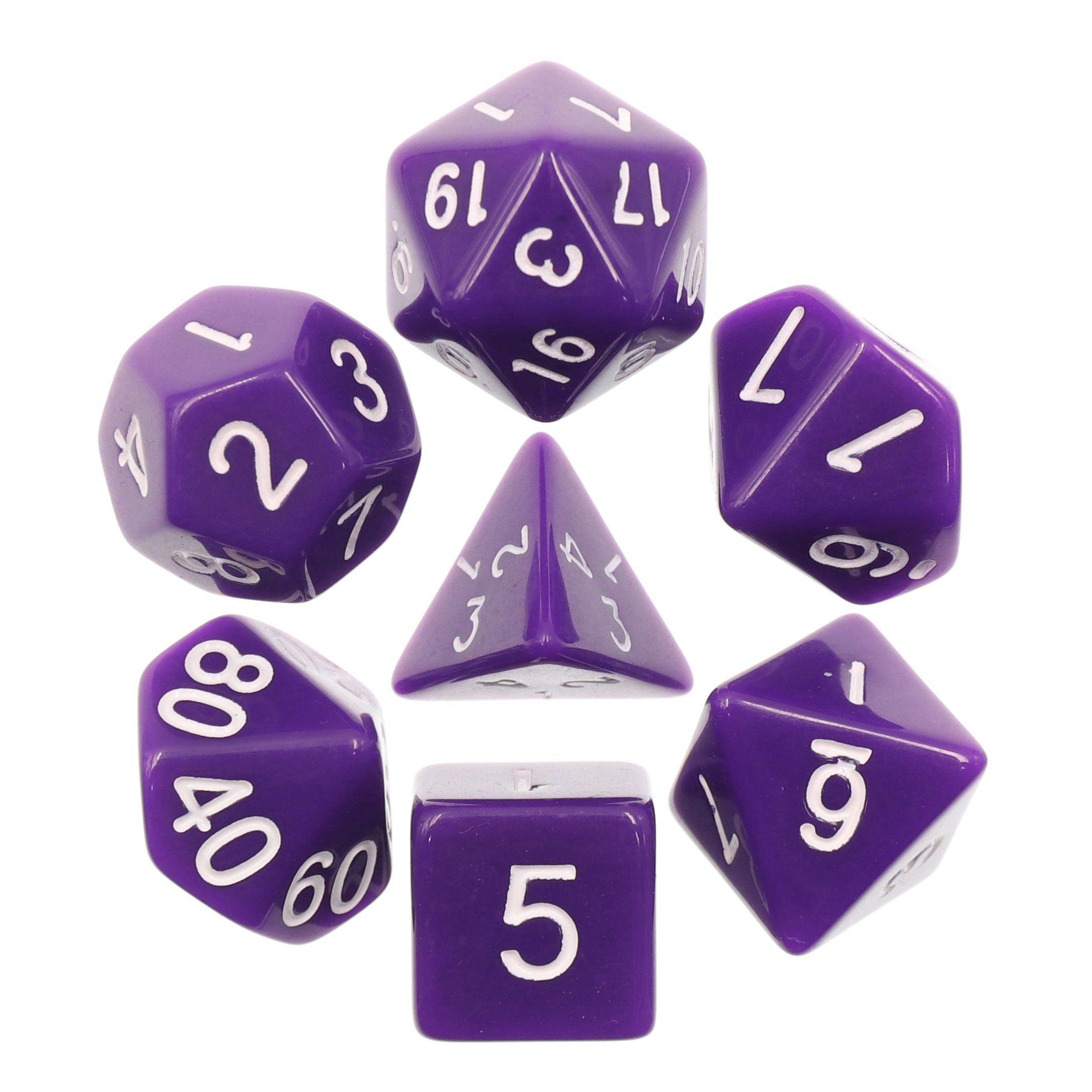 New Dice Opaque Acrylic Game Dice Set dragon and dungeon board game dice for DND and rpg