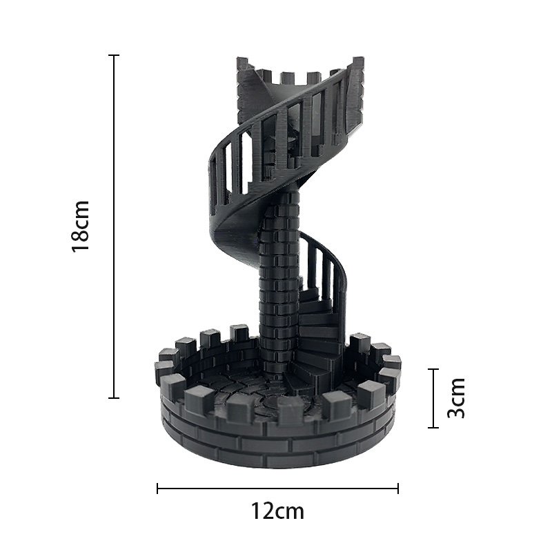 Custom Wholesale Retro Dungeons and Dragons Dice Tower for Tabletop Roleplaying Games