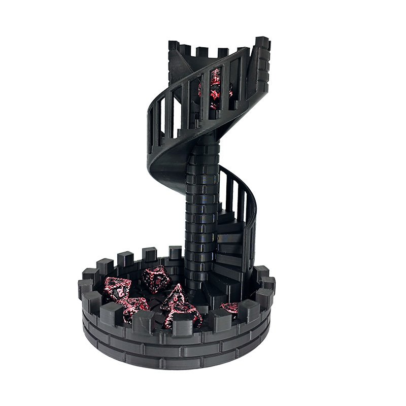 Custom Wholesale Retro Dungeons and Dragons Dice Tower for Tabletop Roleplaying Games