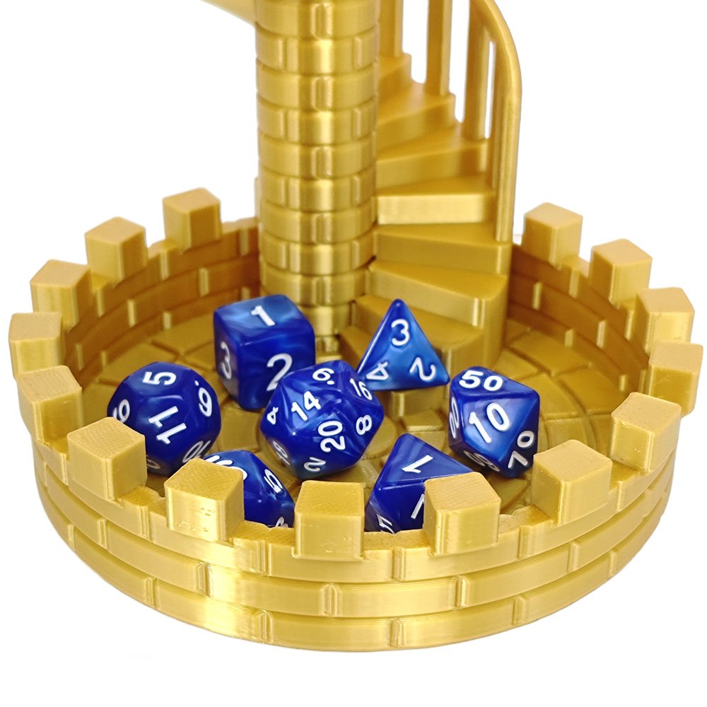 Custom Wholesale Retro Dungeons and Dragons Dice Tower for Tabletop Roleplaying Games