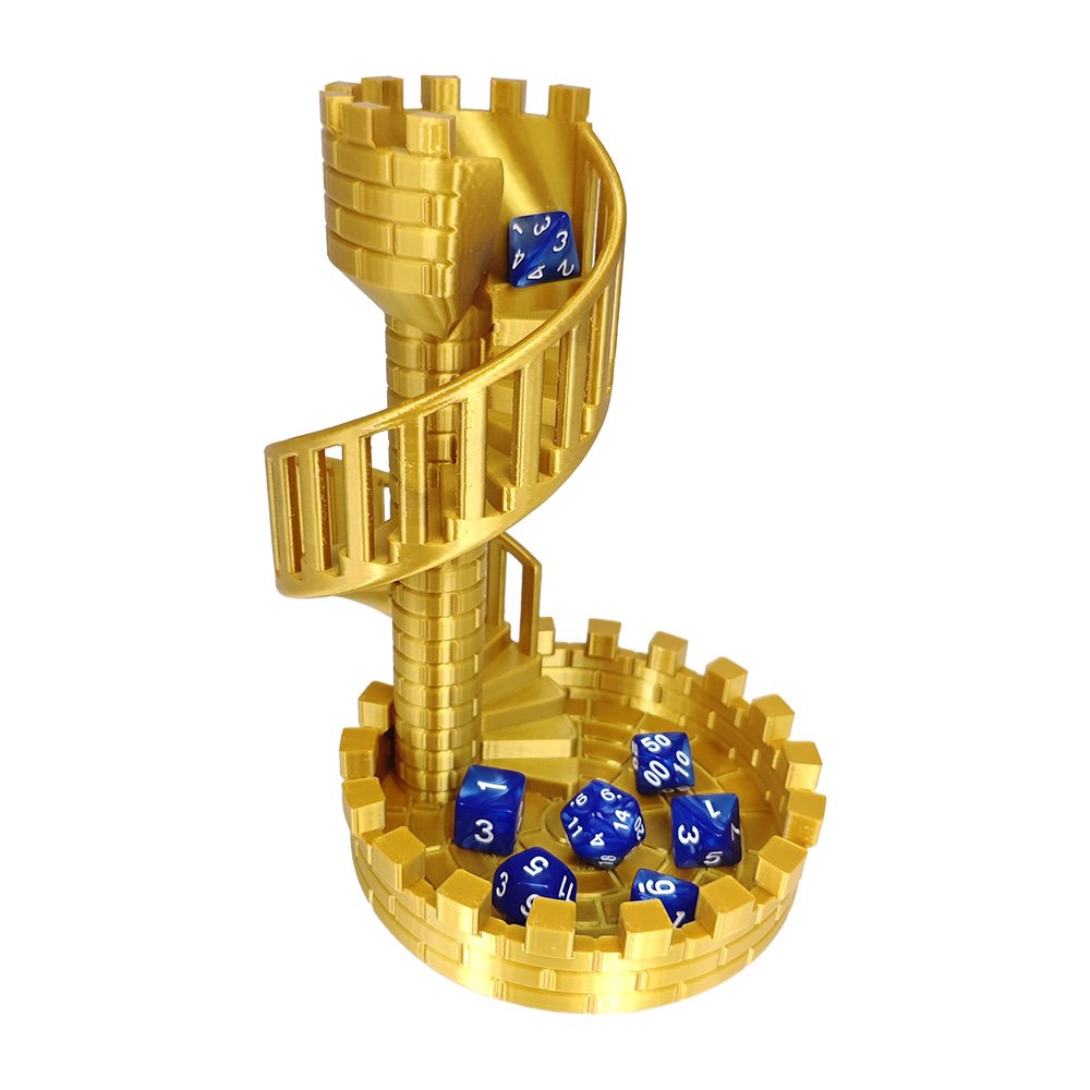 Custom Wholesale Retro Dungeons and Dragons Dice Tower for Tabletop Roleplaying Games