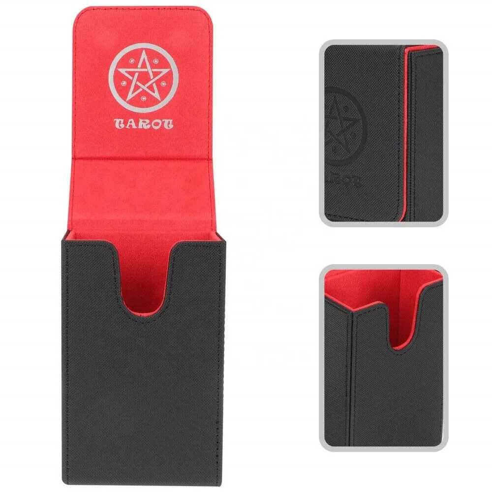 MIO PU Leather tarot Board Game Storage Box Dice And Boxes Leather tarot cards in spanish Storage tarot card box