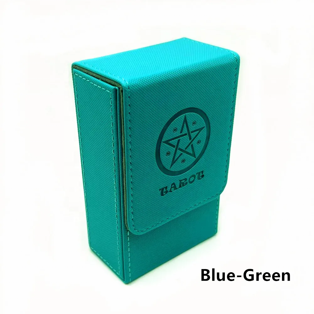 MIO PU Leather tarot Board Game Storage Box Dice And Boxes Leather tarot cards in spanish Storage tarot card box