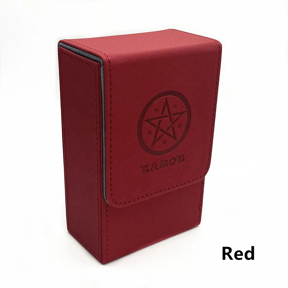 MIO PU Leather tarot Board Game Storage Box Dice And Boxes Leather tarot cards in spanish Storage tarot card box