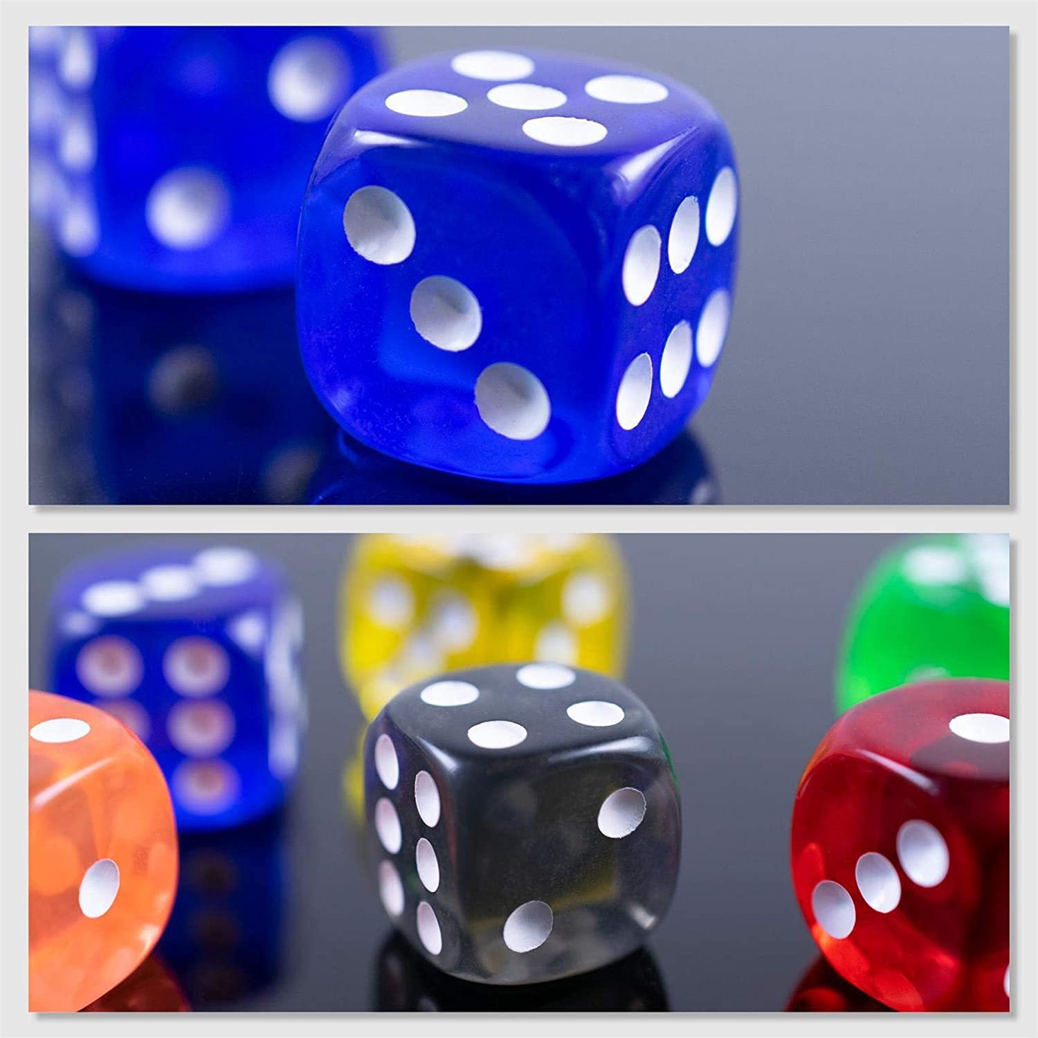 Manufacturers custom 16mm D6 transparent dice Translucent Pink 6 Sided Rounded Corners Colored Acrylic Dice