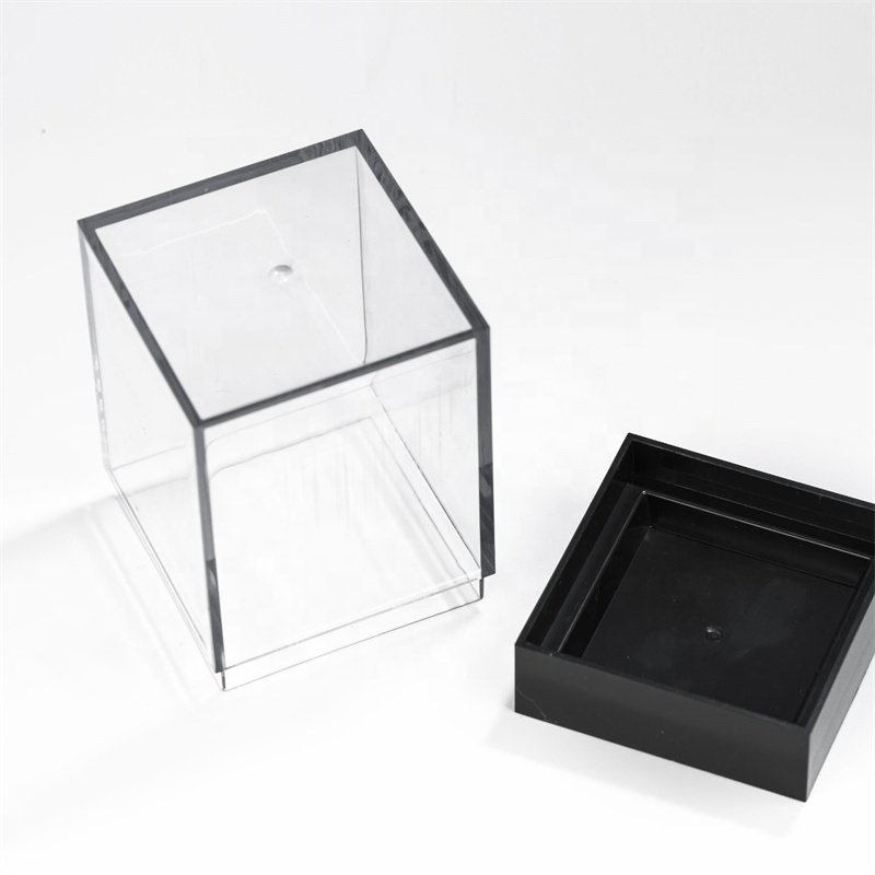 Udixi Custom dice case Dnd Rpg Display Box PVC ABS material dice box for D6 dnd dice boxes acrylic