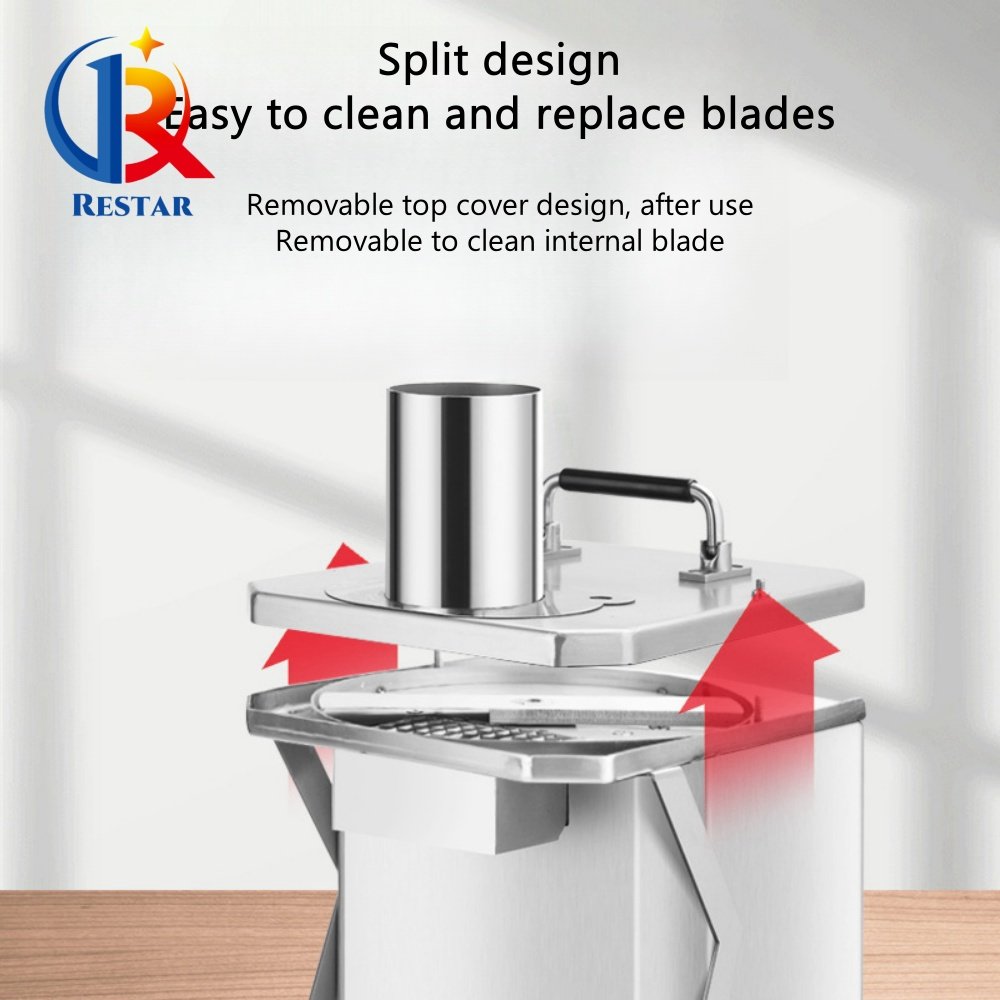 Commercial Vegetable Dicing Machine Vegetable Cutting Machine Carrot Onion Cucumber Mushroom Potato Dicing Shredded Machine