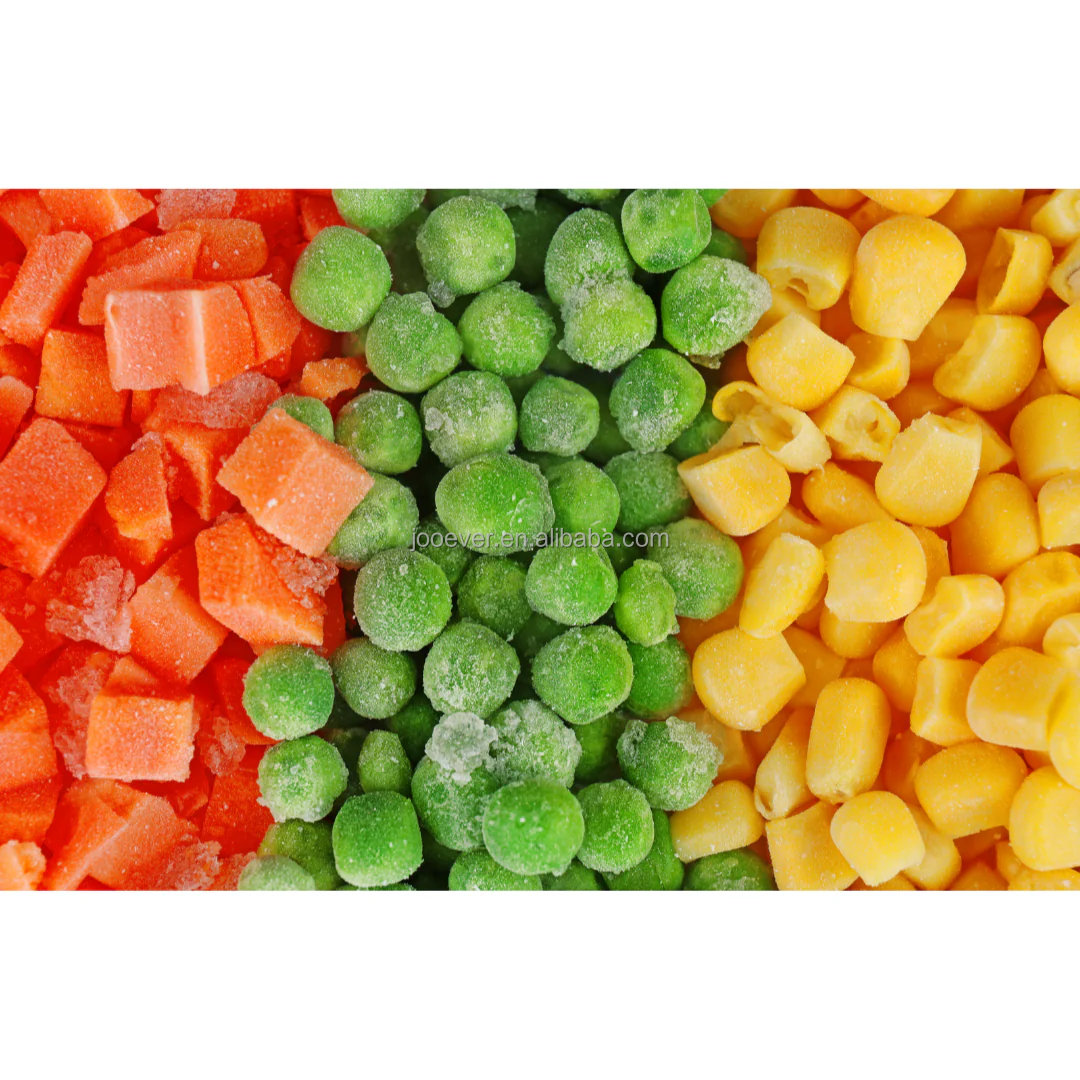 Wholesale IQF Frozen Carrot Sliced Diced Bulk Frozen Mixed Vegetables