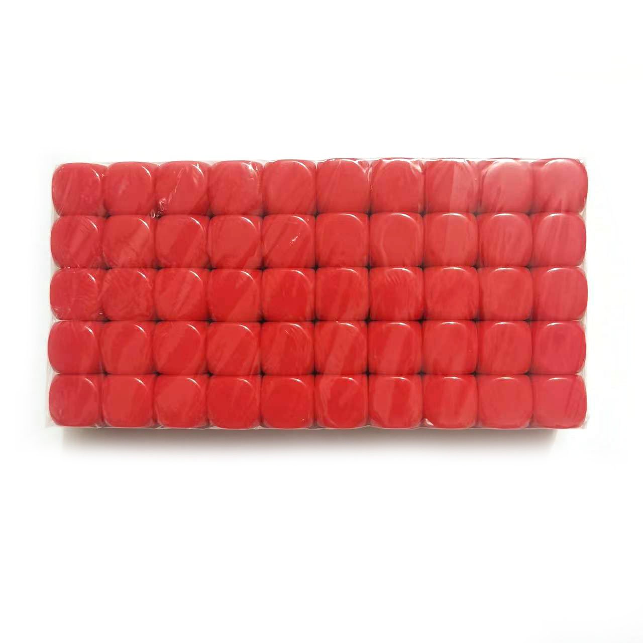 Wholesale 16mm multi color rounded custom engraving logo silk screen pattern blank dice
