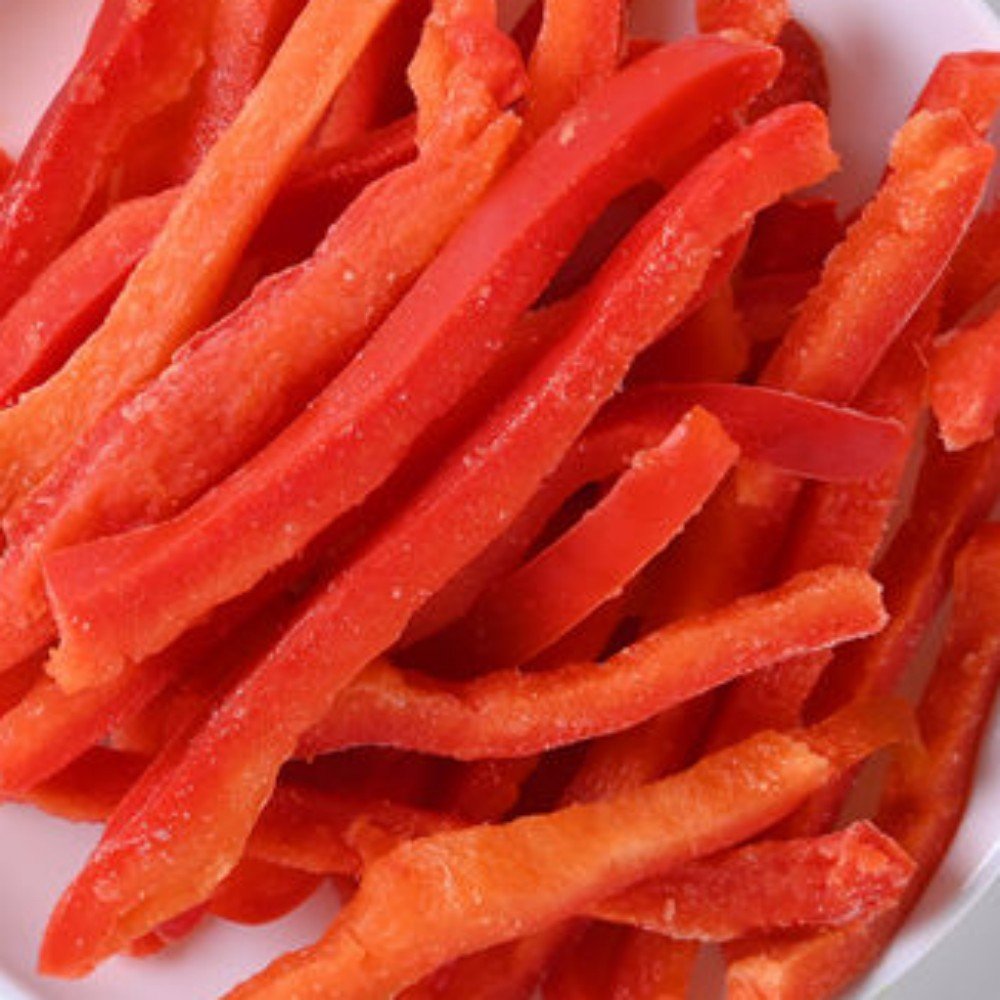 Seasonal vegetables IQF Frozen Red Pepper Dice/Strip