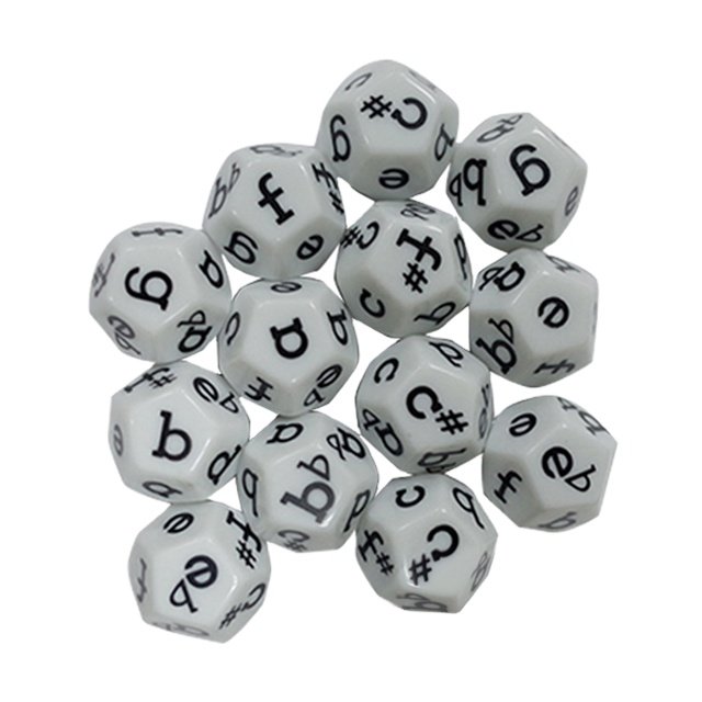 Custom D12 D20 Acrylic Engraved and Printed Dice for Board Education Family Games