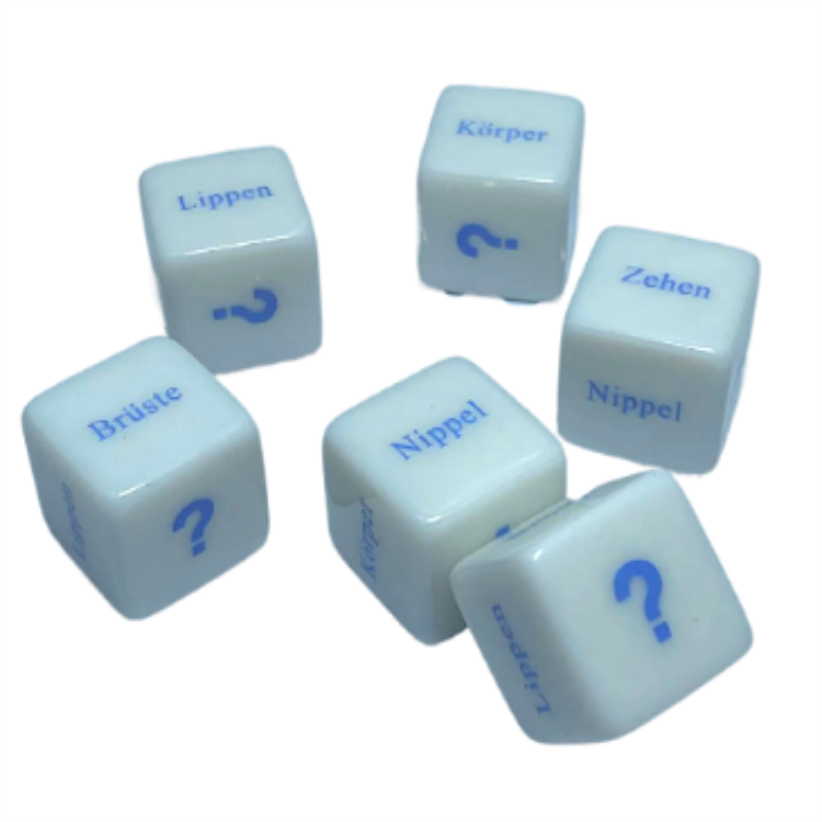 16mm Resin Dice White Yellow Dice Game Eco-Friendly D6 Acrylic Plastic Dice Set With Customized Printing Logo