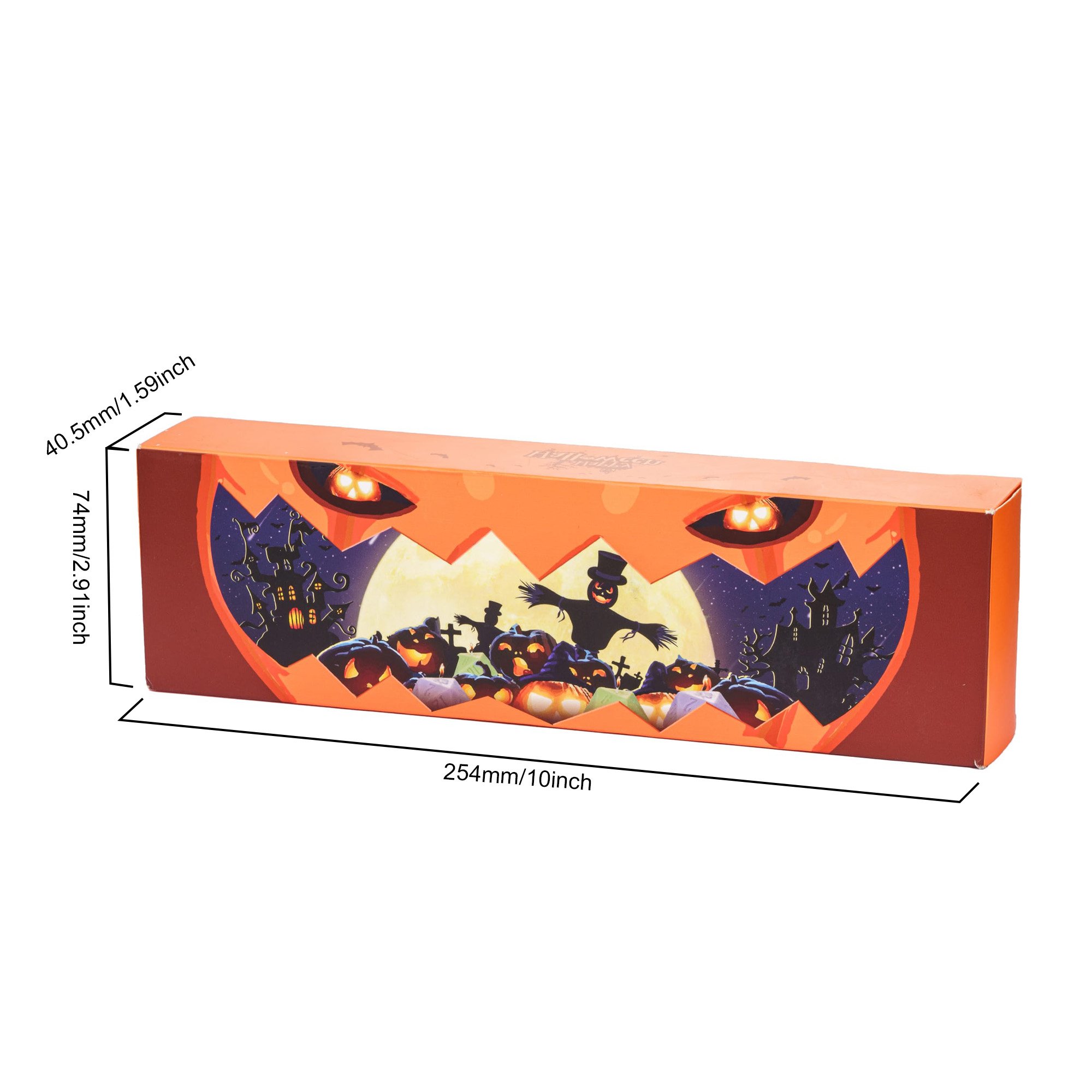 Udixi Custom Halloween 33mm Candle Dungeons and Dragons RPG Board Game Dice Set Halloween Gifts