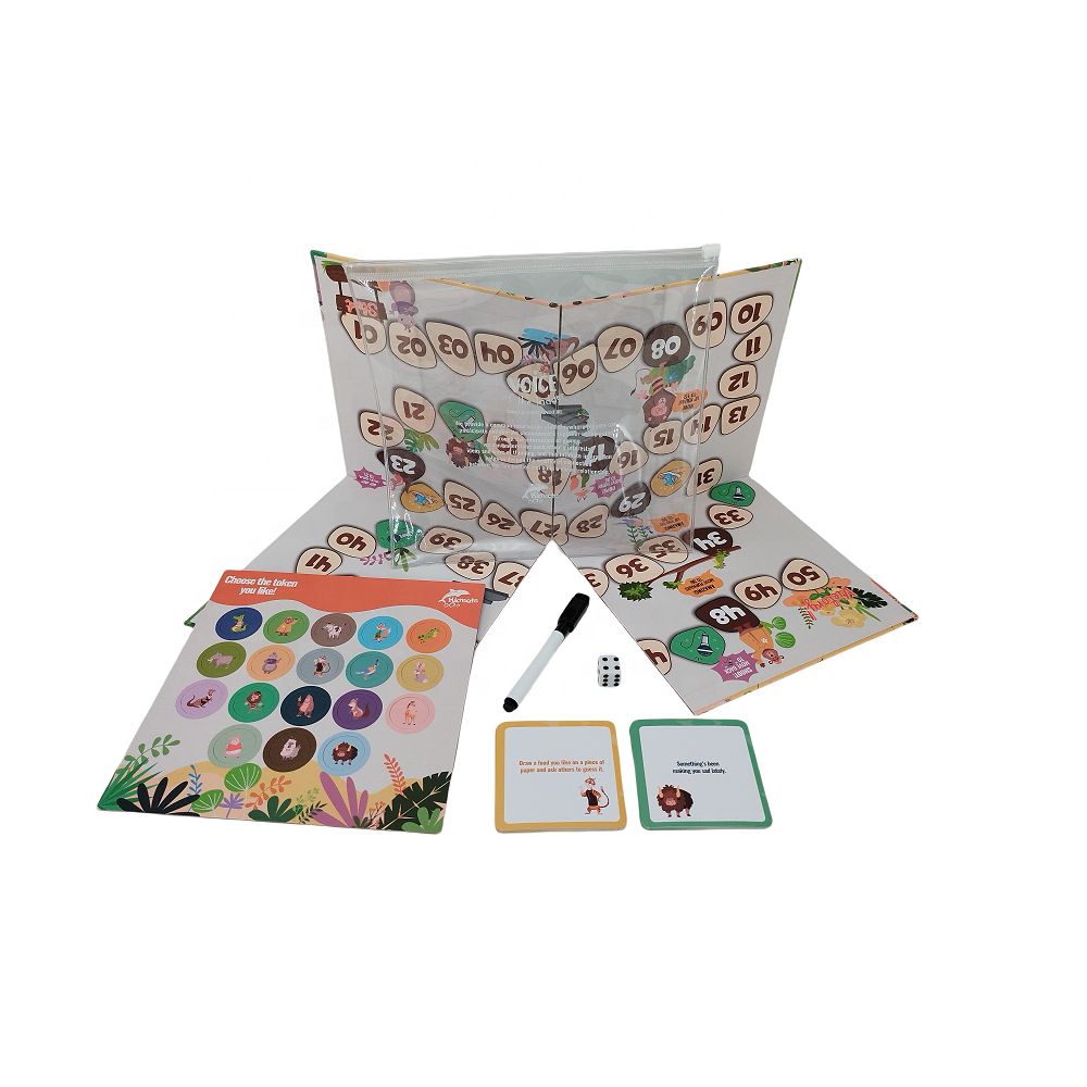 Wholesale Custom Table Games BoardGame Maker Printing Round Card Games Board Game Set For Children