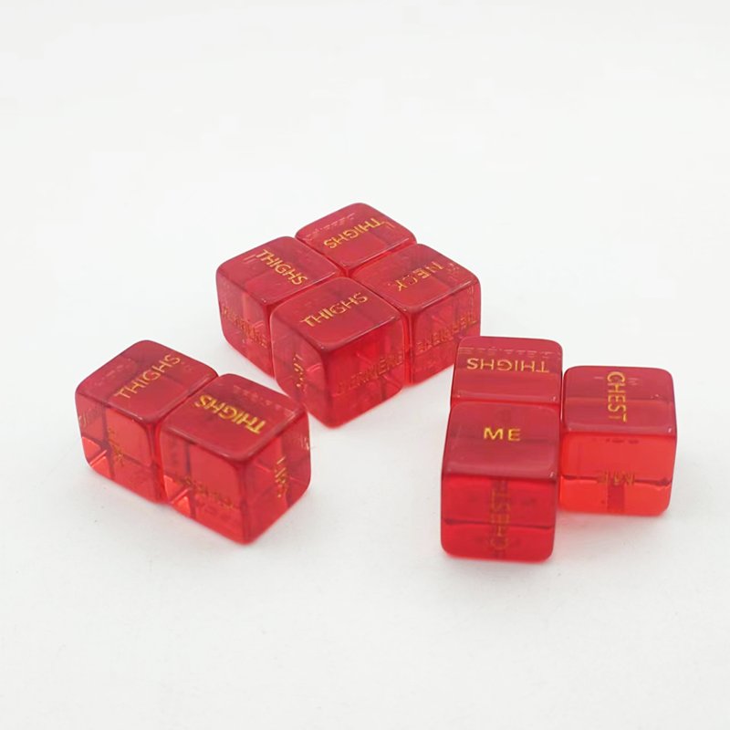 round edge outlet transparent red dice factory hand made engrave table adult games casino d6 resin dice set