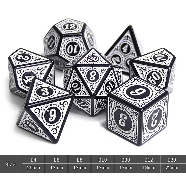 2022 HD Dice Magic Flame Custom Innovation Effect Game Dice Set