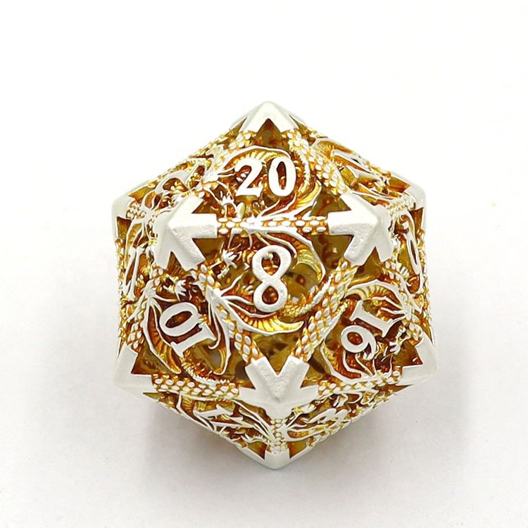 wholesale metal dnd dice copper custom polyhedric dungeons and dragons dice set