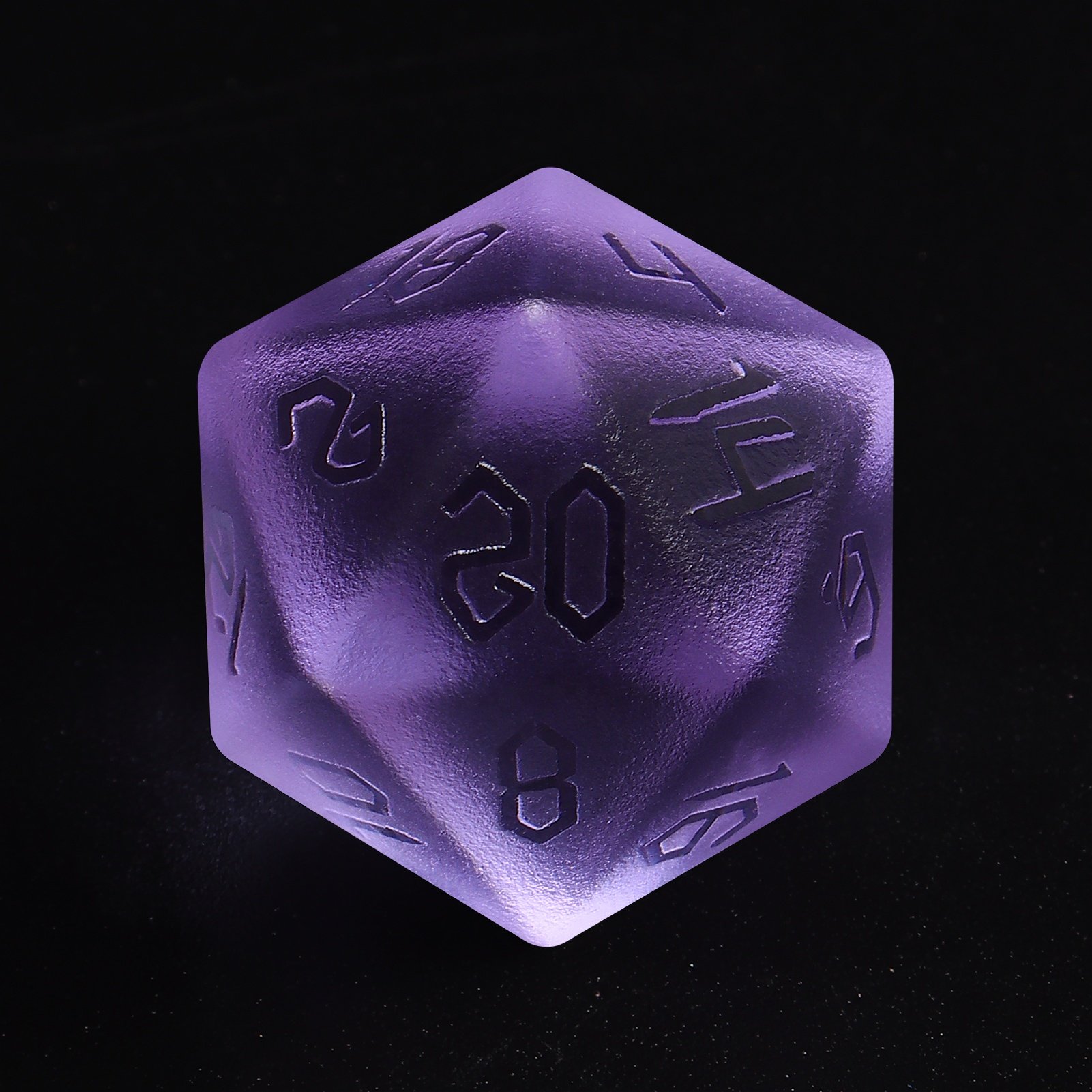 Factory Custom Wholesale D4 D6 D8 D10 D12 D20 Game Dice Set 7 PCS DND Crystal Dice Set For Dungeons and Dragons D&D Glass Dice