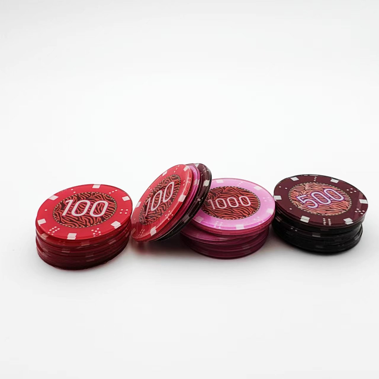 custom gambling game entertainment products poker chip dice table games casino generic gambling chips set