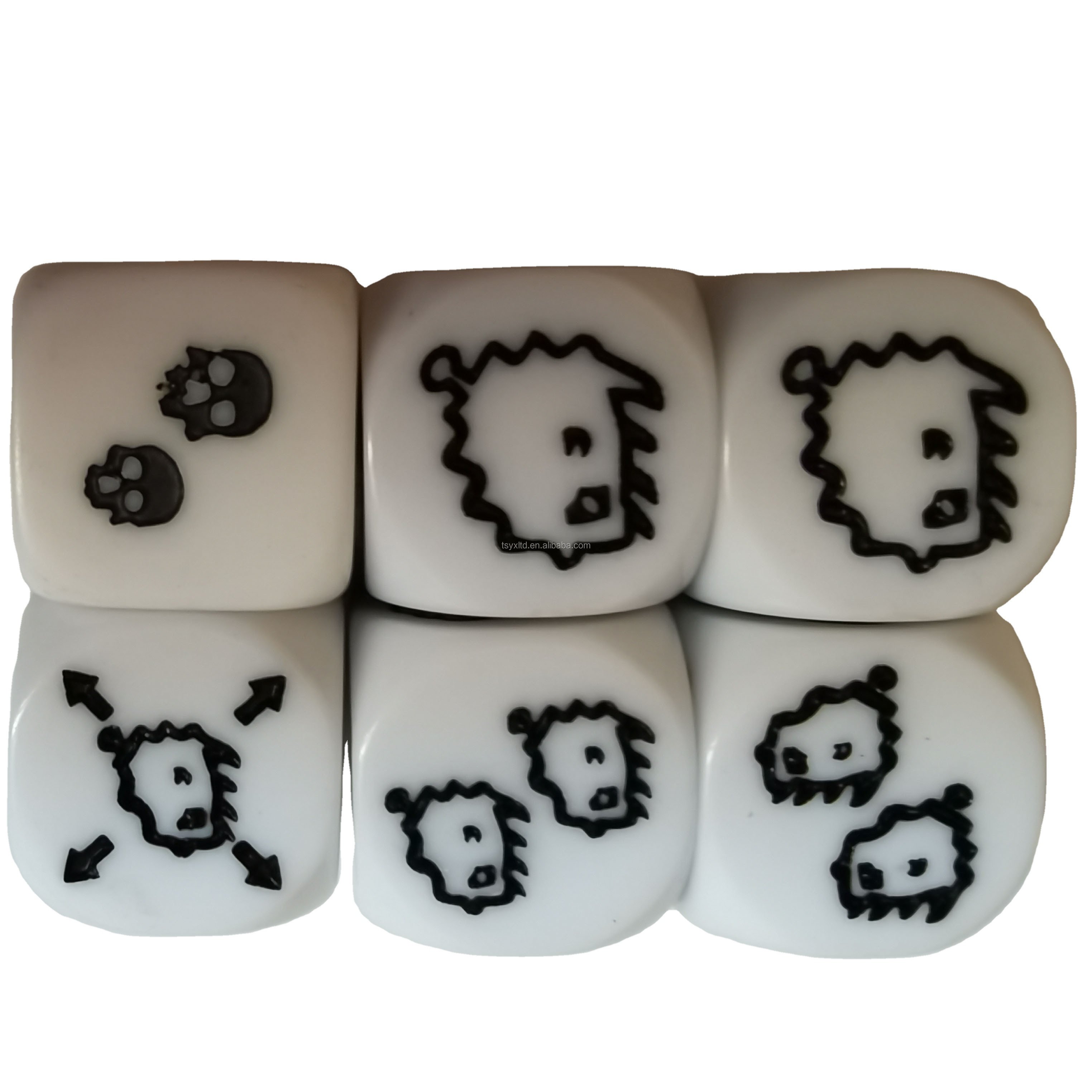 Suppliers acrylic poly resin new board game high quality custom dice color 16mm bulk dice wholesale 12 sided dice