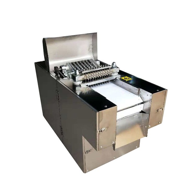 Butchery Automatic Meat Block Dicing Machine / Meat Block Cutter Machine