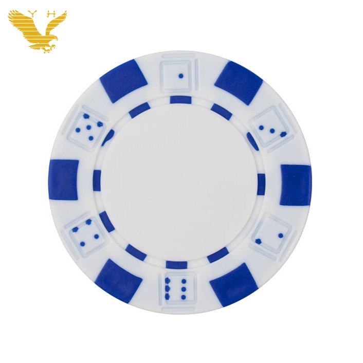 YH Best Quality 300pcs/set ABS Dice Poker Chip Set With Silver Aluminum Box
