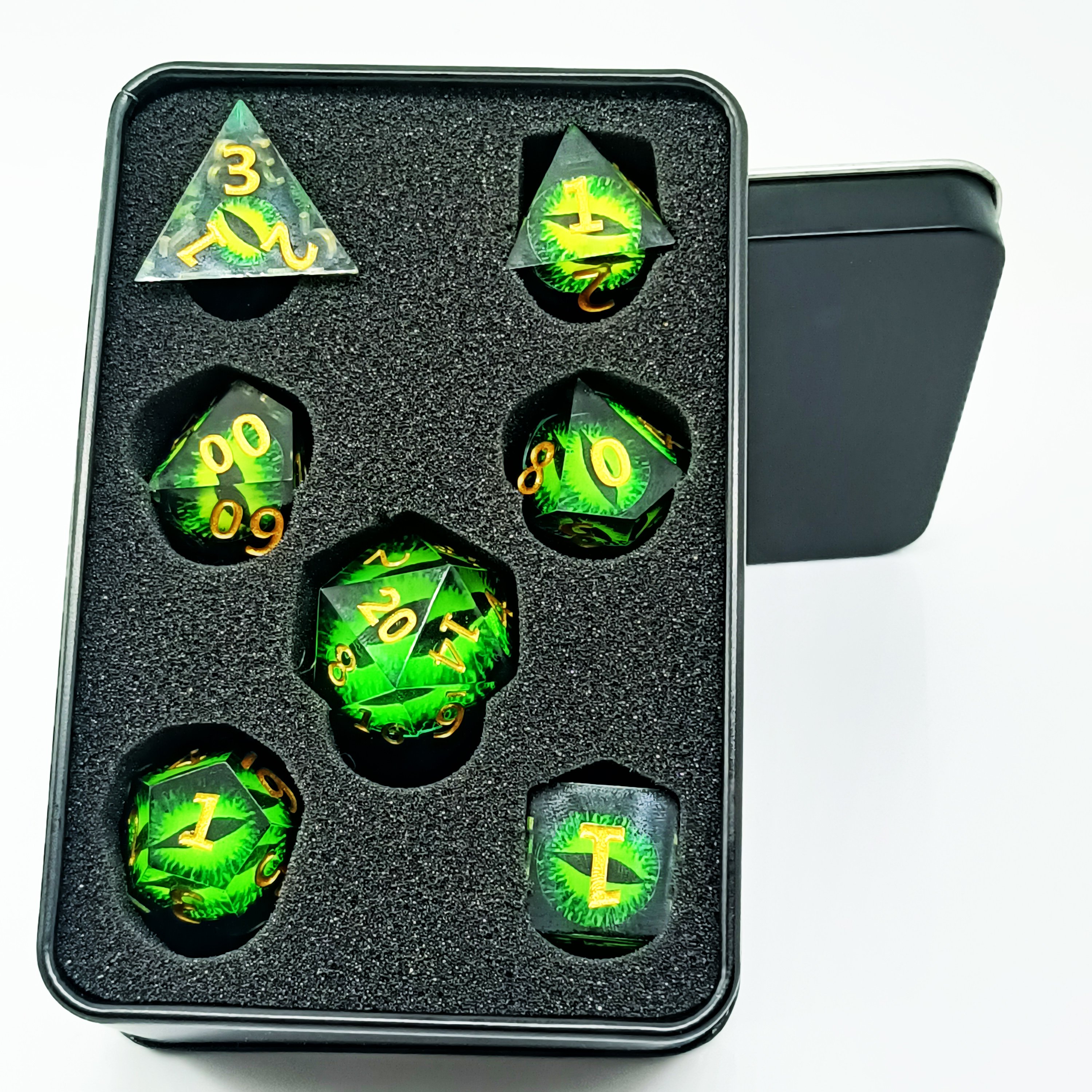 Hot sales Dragon eyes dice resin dice sharp edge dice Factory direct sales