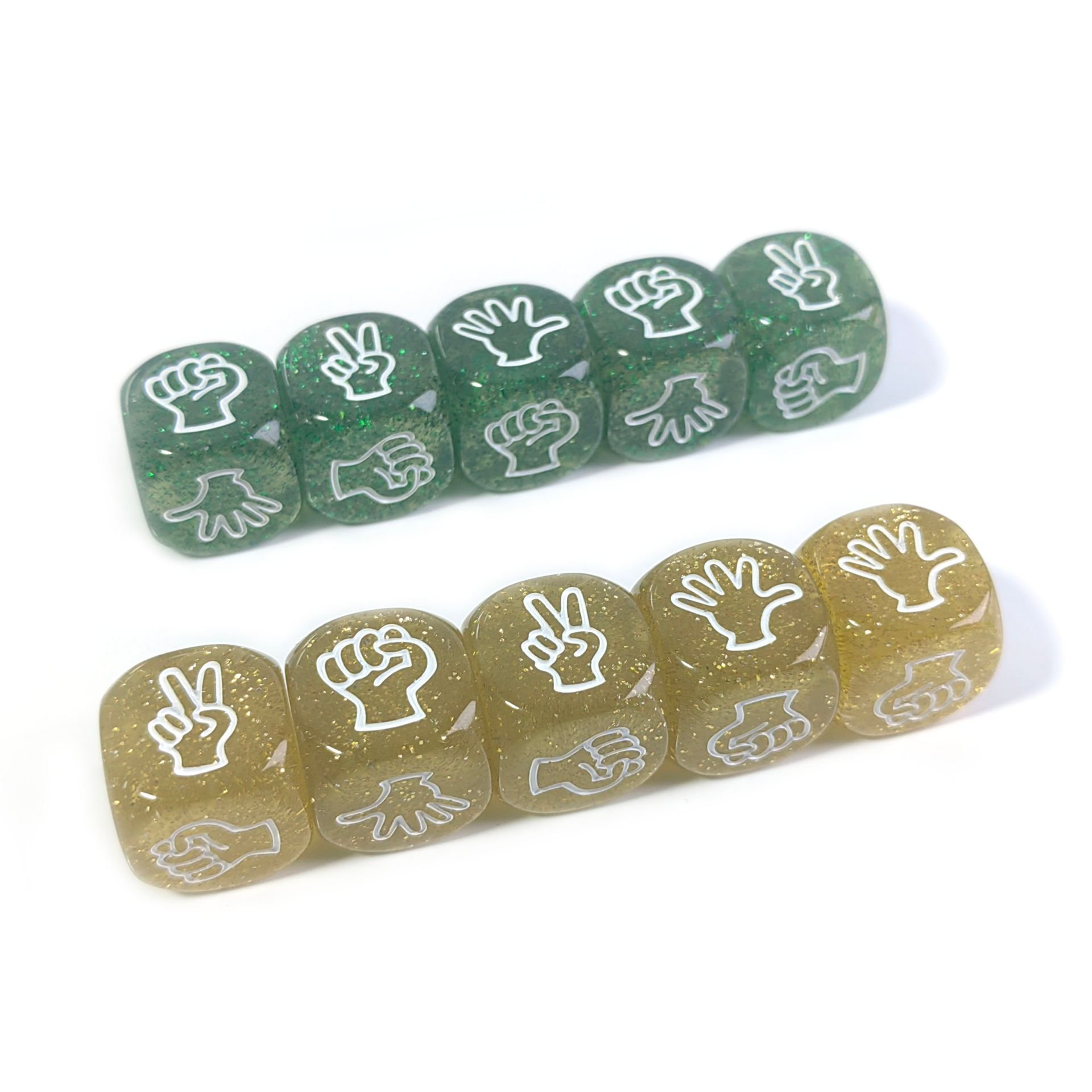 Factory Rounded Corners Custom 6 sided transparent polyhedral plastic acrylic colorful Dice For Role Game