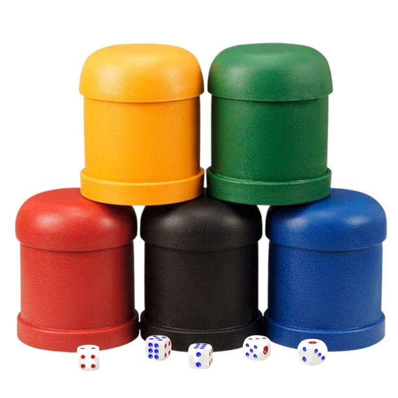 Professional dice game cup playing dice cup for gambling games with logo