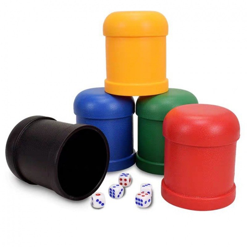 Professional dice game cup playing dice cup for gambling games with logo