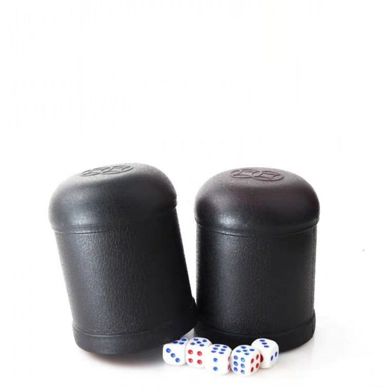 Professional dice game cup playing dice cup for gambling games with logo