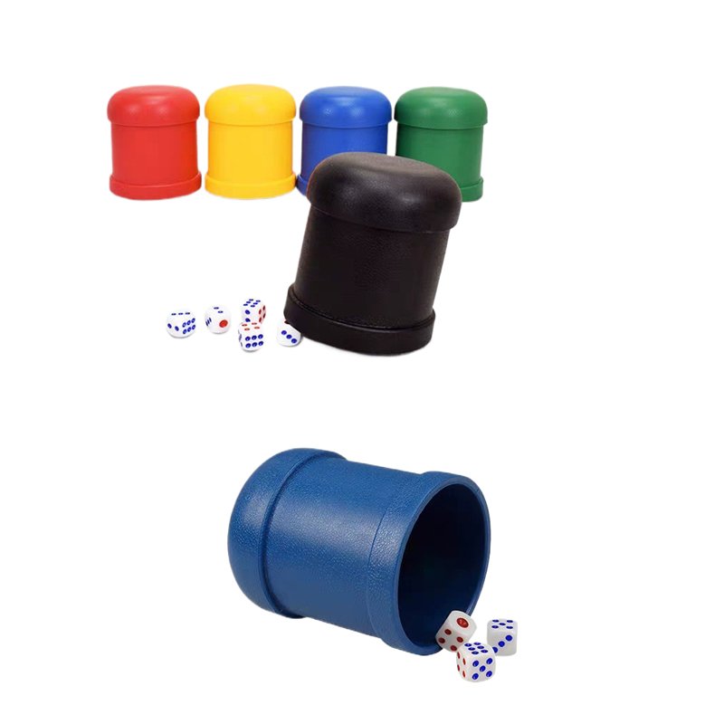Professional dice game cup playing dice cup for gambling games with logo